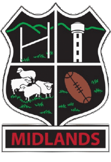 Sport Rugby-Club-Welt - Logo Neuseeland M Midlands RFC 