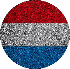 Drapeaux Europe Luxembourg Rond 