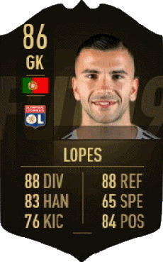 Multi Média Jeux Vidéo F I F A - Joueurs Cartes Portugal Anthony Lopes 