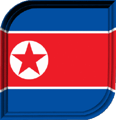 Fahnen Asien Nordkorea Plaza 