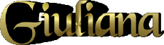 Prénoms FEMININ - Italie G Giuliana 