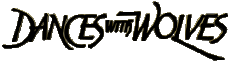 Multimedia Películas Internacional Bailando con lobos Logotipo Inglés 