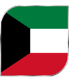 Banderas Asia Kuwait Plaza 