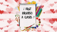 Messagi Spagnolo Feliz Regreso a Clases Sfondo animato 006 