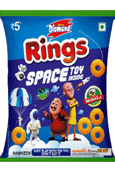 Food Snack - Chips - Crips India Yellow Diamond 