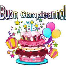 Nachrichten Italienisch Buon Compleanno Dolci 003 