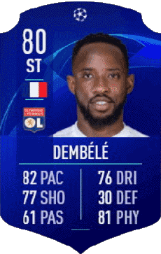 Multimedia Vídeo Juegos F I F A - Jugadores  cartas Francia Moussa Dembélé 