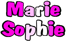 Prénoms FEMININ - France M Composé Marie Sophie 