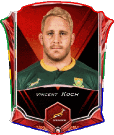 Deportes Rugby - Jugadores Africa del Sur Equipo 2022 Vincent Koch 