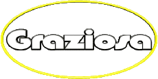 Prénoms FEMININ - Italie G Graziosa 