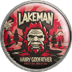 Hairy Godfather-Getränke Bier Neuseeland Lakeman 