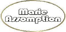Nombre FEMENINO - Francia M Compuesto Marie Assomption 