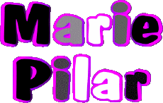 Vorname WEIBLICH - Frankreich M Zusammengesetzter Marie Pilar 