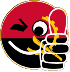 Bandiere Africa Angola Faccina - OK 