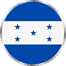 Fahnen Amerika Honduras Runde 