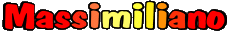 Nome MASCHIO -  Italia M Massimiliano 
