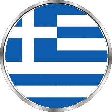 Flags Europe Greece Round - Rings 