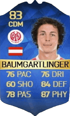 Multimedia Vídeo Juegos F I F A - Jugadores  cartas Austria Julian Baumgartlinger 