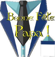 Nachrichten Französisch Bonne Fête Papa 04 