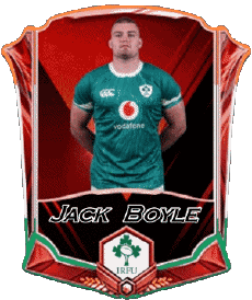 Sport Rugby - Spieler Irland Team 2025 Jack Boyle 
