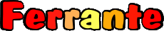 Nome FEMMINILE - Francia F Ferrante 