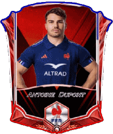 Sport Rugby - Spieler Frankreich Team 2025 Antoine Dupont 