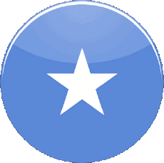 Fahnen Afrika Somalia Rond 