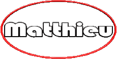 First Names MASCULINE - France M Matthieu 