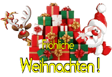 Mensajes Alemán Fröhliche  Weihnachten Serie 13 