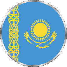 Banderas Asia Kazajstán Ronda 