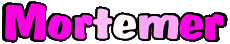 Prénoms MASCULIN - UK - USA M Mortemer 