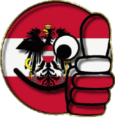 Banderas Europa Austria Smiley - OK 