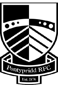 Deportes Rugby - Clubes - Logotipo Gales Pontypridd RFC 