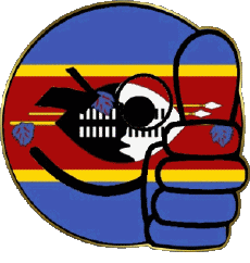 Bandiere Africa Eswatini Faccina - OK 