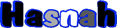 Nome FEMMINILE - Maghreb Musulmano H Hasnah 