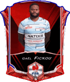 Deportes Rugby - Jugadores Francia Gaël Fickou 