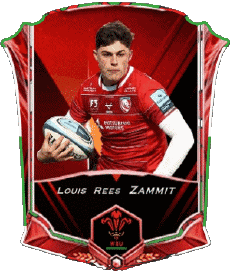 Sports Rugby - Players Wales Louis Rees-Zammit 