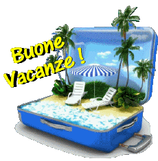 Nachrichten Italienisch Buone Vacanze Transparenter Hintergrund 10 