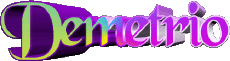 Nombre MASCULINO - Italia D Demetrio 
