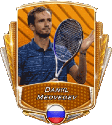 Sports Tennis - Joueurs Russie Daniil Medvedev 