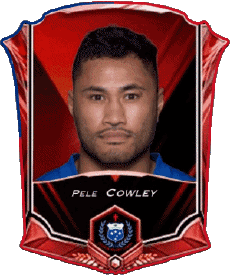 Sports Rugby - Joueurs Samoa Pele Cowley 