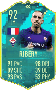 Multi Media Video Games F I F A - Card Players France Franck Ribéry 