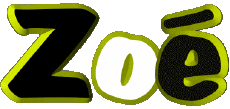 Nombre FEMENINO - Francia Z Zoé 
