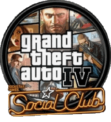Social Club-Multi Media Video Games Grand Theft Auto GTA 4 Social Club