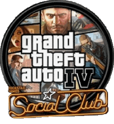 Social Club-Multi Media Video Games Grand Theft Auto GTA 4 