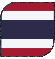 Banderas Asia Tailandia Plaza 