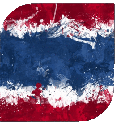 Banderas Asia Tailandia Plaza 