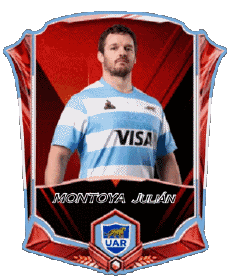 Sports Rugby - Players Argentina Team 2025 MONTOYA Julián 