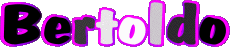Vorname MANN - Italien B Bertoldo 