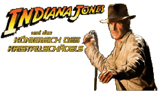 Multi Média Cinéma International Indiana Jones et le Royaume du crane de cristal Logo Allemand 